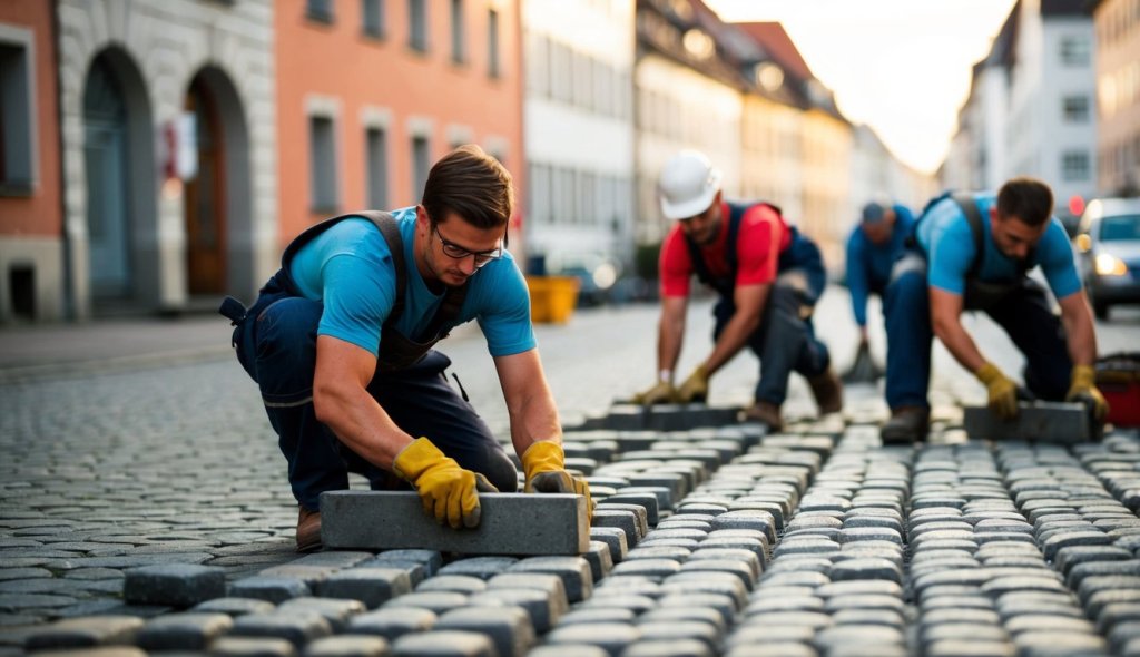 Versickerungsfähiges Pflaster